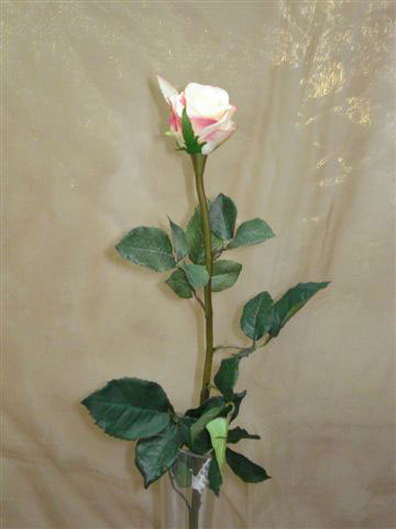 Роза, шелк, светло-розовая, в-60 см. шелк.  94979014