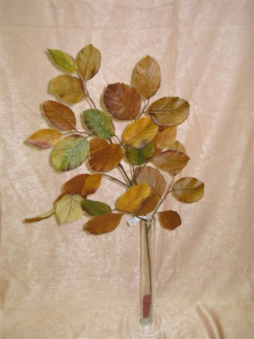 Ветка березы с осенними листьями, в-63 см. 94516082