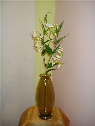 Глориоза белая, шелк, в-95 см. 96095017