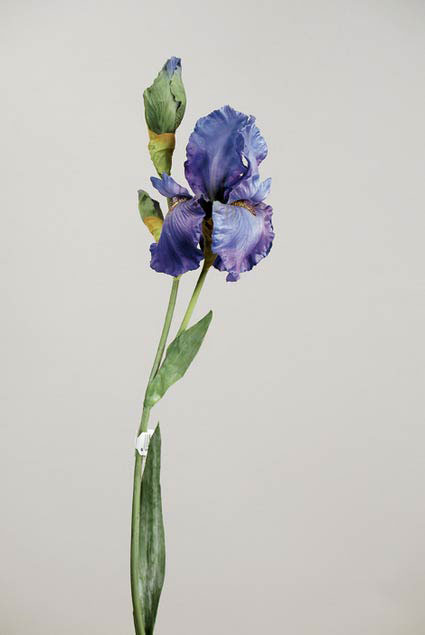 Ирис светло-фиолетовый в-110 см. 1 цветок 2 бутона, шелк. 93065068
